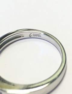 TARA model GAREL ring white gold and diamonds T54