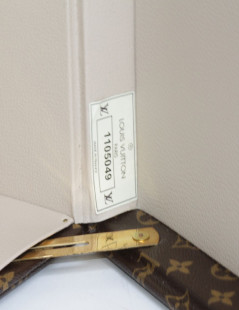 LOUIS VUITTON Bisten 50 monogram canvas suitcase