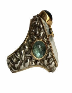 Bague CAROLE MIDY pour PIETRA DURA