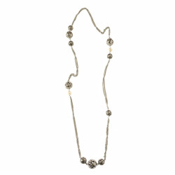 MARGUERITE of VALOIS 'Sphère' necklace in silver