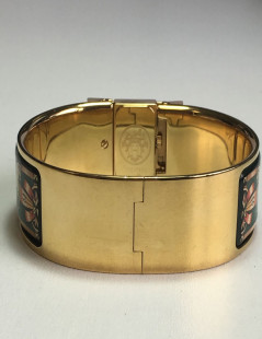 Latch HERMES enamel bracelet watch