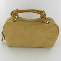 Sac en daim beige ESCADA