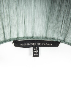 Dress ALESSANDRO DELL'ACQUA silk almond T38