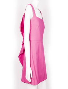 Dress VALENTINO cotton fushia