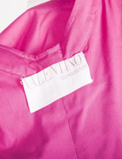 Dress VALENTINO cotton fushia