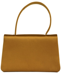 Mini bag CHRISTIAN DIOR yellow silk satin