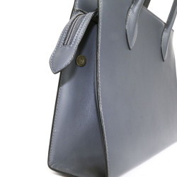 Sac ALAIA cuir lisse gris