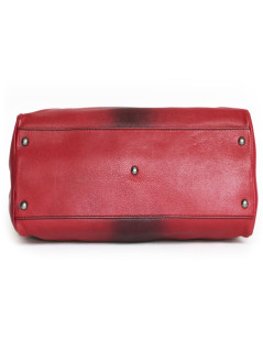 FENDI Peekaboo bag in raspberry leather