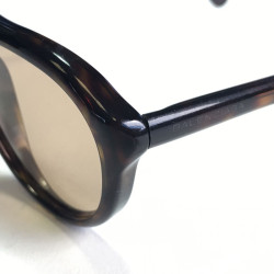 Brown acetate sunglasses BALENCIAGA