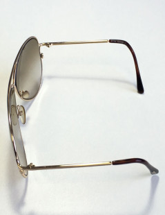 Sunglasses TOM FORD Golden and brown glasses