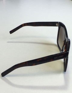 SAINT LAURENT man sunglasses in Brown plastic