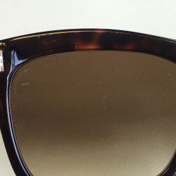 Lunettes de soleil SAINT LAURENT Homme en plastique marron