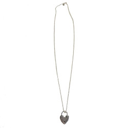 Collier TIFFANY & Co chaîne argent et cœur 