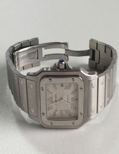 TROUVER PRIX  Montre "Santos" CARTIER automatic en acier