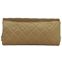 CHANEL Couture Evening Bag in Coppered Silk Satin