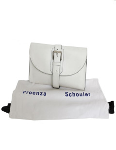 Pochette PROENZA SCHOULER cuir blanc