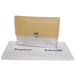 Pochette PROENZA SCHOULER métallisée