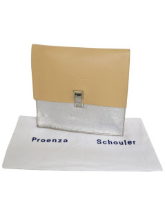 Pochette PROENZA SCHOULER métallisée