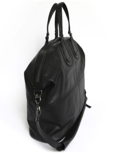 Black leather 'Nightingale' GIVENCHY bag