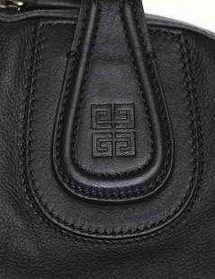 Black leather 'Nightingale' GIVENCHY bag