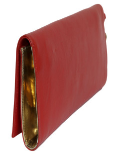 Pochette GIVENCHY cuir rouge