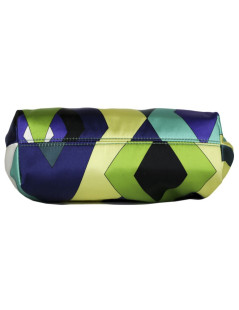 Pochette PUCCI motifs géométriques multicolores