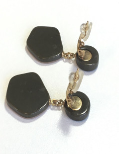 Boucles d'oreille clips CHANEL camélias