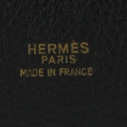 Sac Sceau en cuir noir HERMES