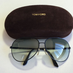 TOM FORD Aviator black sunglasses