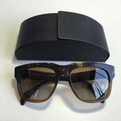 PRADA sunglasses way tortoiseshell Brown Matt