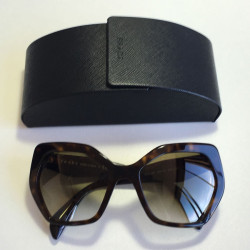 PRADA sunglasses way Brown tortoiseshell