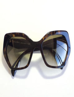 PRADA sunglasses way Brown tortoiseshell