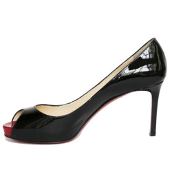 Escarpins LOUBOUTIN T38 cuir verni