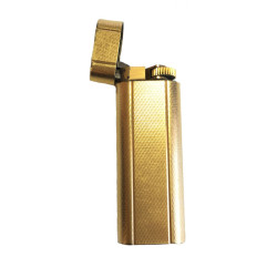 Briquet CARTIER en métal doré