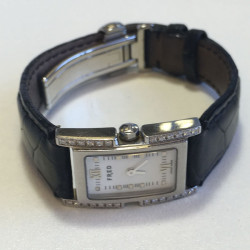 Watch FRED model 36 in steel and alligator