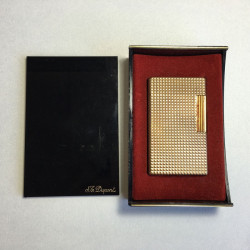 Gold plated silver S.T DUPONT lighter