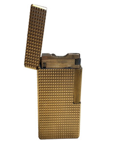 Gold plated silver S.T DUPONT lighter