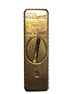 Briquet S.T DUPONT plaqué or