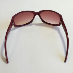 Lunettes de soleil DIOR en plexi bordeaux