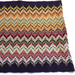 Châle MISSONI en laine multicolore