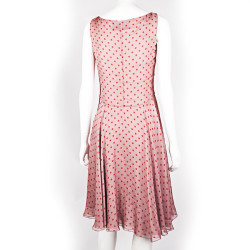 Robe VALENTINO t38 en soie rose