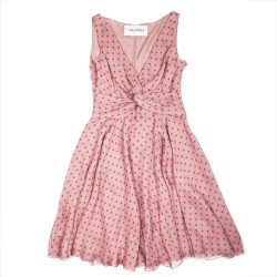 Robe VALENTINO t38 en soie rose