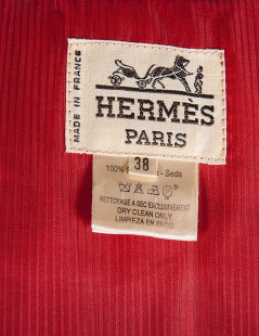 Vest HERMES t 38 en "Navy and cavalry"