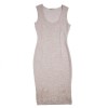 Dress ERMANNO SCERVINO T 44 IT / 40 en beige cashmere