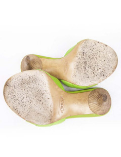 Sandals TOD's T39 en Apple green leather