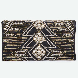 Pochette BALMAIN du soir noir