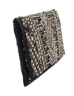 Pochette BALMAIN du soir noir