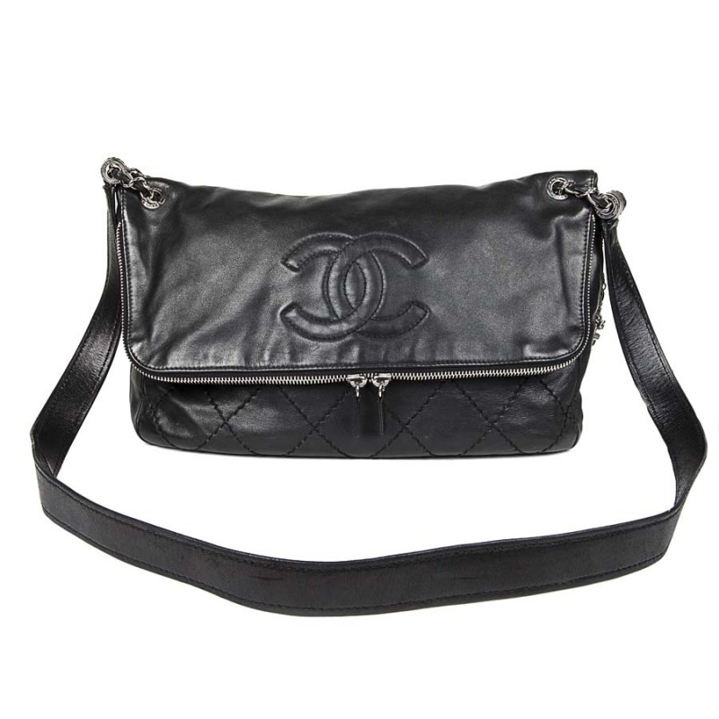 Chanel New Travel Line Canvas Crossbody Bag  The Vintage Bag Collection