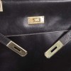 Sac Kelly 32 HERMES vintage cuir box noir