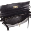 Sac Kelly 32 HERMES vintage cuir box noir